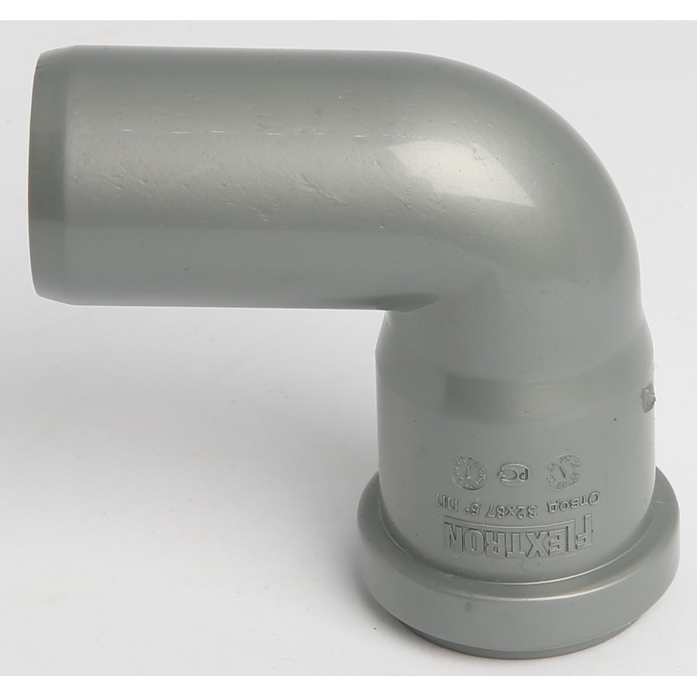 Изображение товара Отвод для внутренней канализации Flextron d 32 мм, 87.5 градусов 145815