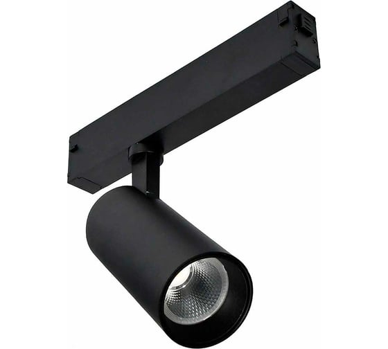 Изображение товара Трековый светильник ST luce черный, led, 1x20w, 3000k, 1440lm, d60xh140, 220v, ST660.436.20