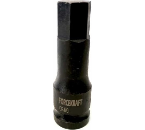 Изображение товара Головка-бита 6-гранная ударная 17 мм, 1/2 Forcekraft FK-24407817MPB(27063)
