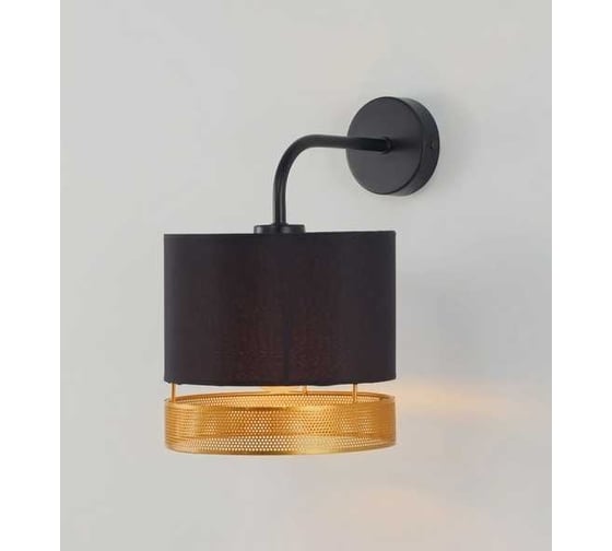 Изображение товара Светильник настенный бра Moderli gela черный, золотой V10631-1W