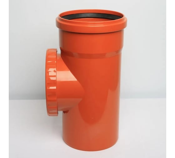 Изображение товара Ревизия с крышкой для наружной канализации Flextron d 160 мм 148010