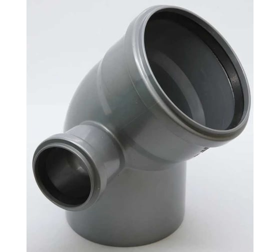 Изображение товара Спецотвод для внутренней канализации Flextron d 110/50/45 градусов (левый) 148004