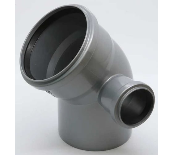 Изображение товара Спецотвод для внутренней канализации Flextron d 110/50/45 градусов (правый) 148005