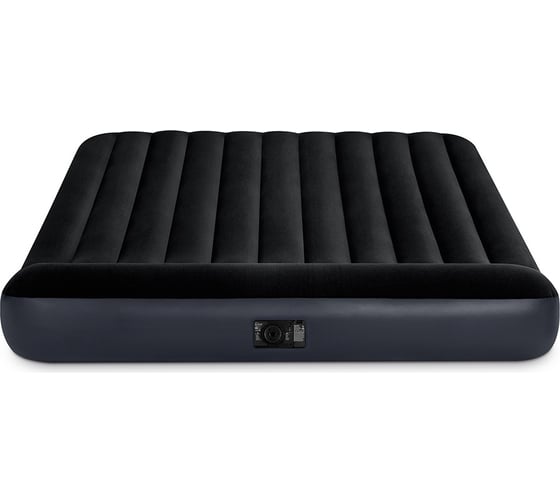Изображение товара Надувной матрас с подголовником Intex Pillow Rest Classic Bed Fiber-Tech, 152x203x25см 64150