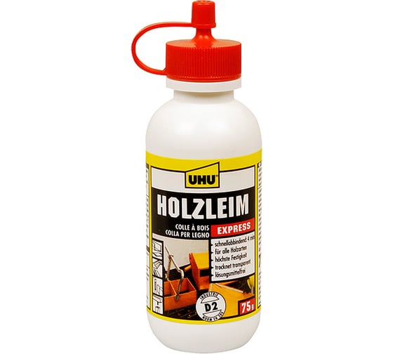Изображение товара Клей для дерева UHU КУЛ/ ХОЛЬЦ ЭКСПРЕСС 75 г шт. 48580