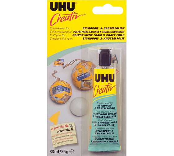 Изображение товара Клей для полистирола UHU КРЕАТИВ 33 мл 47185