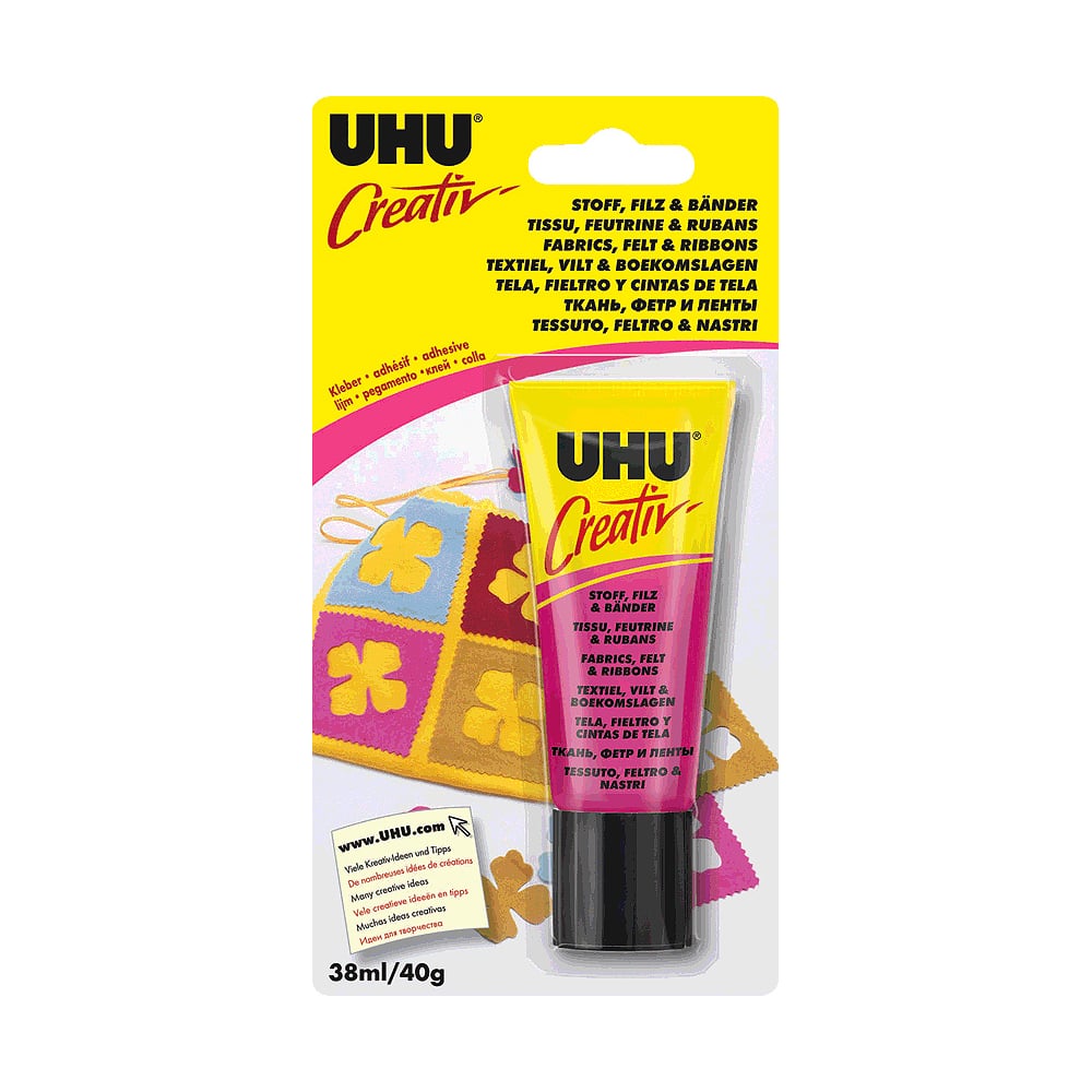 Клей для ткани UHU клей пва staff