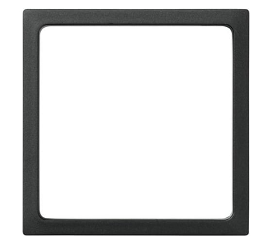 Изображение товара Декоративная вставка Simon в рамку базовую с вырезом, S27 Play, графит 2700670-038