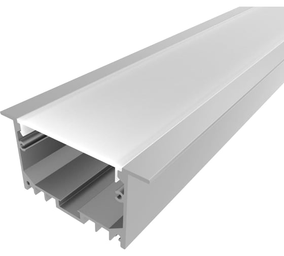 Изображение товара Комплект алюминиевого профиля Ledcraft с экраном и заглушками LC-LPV3263M44-2 1617000041