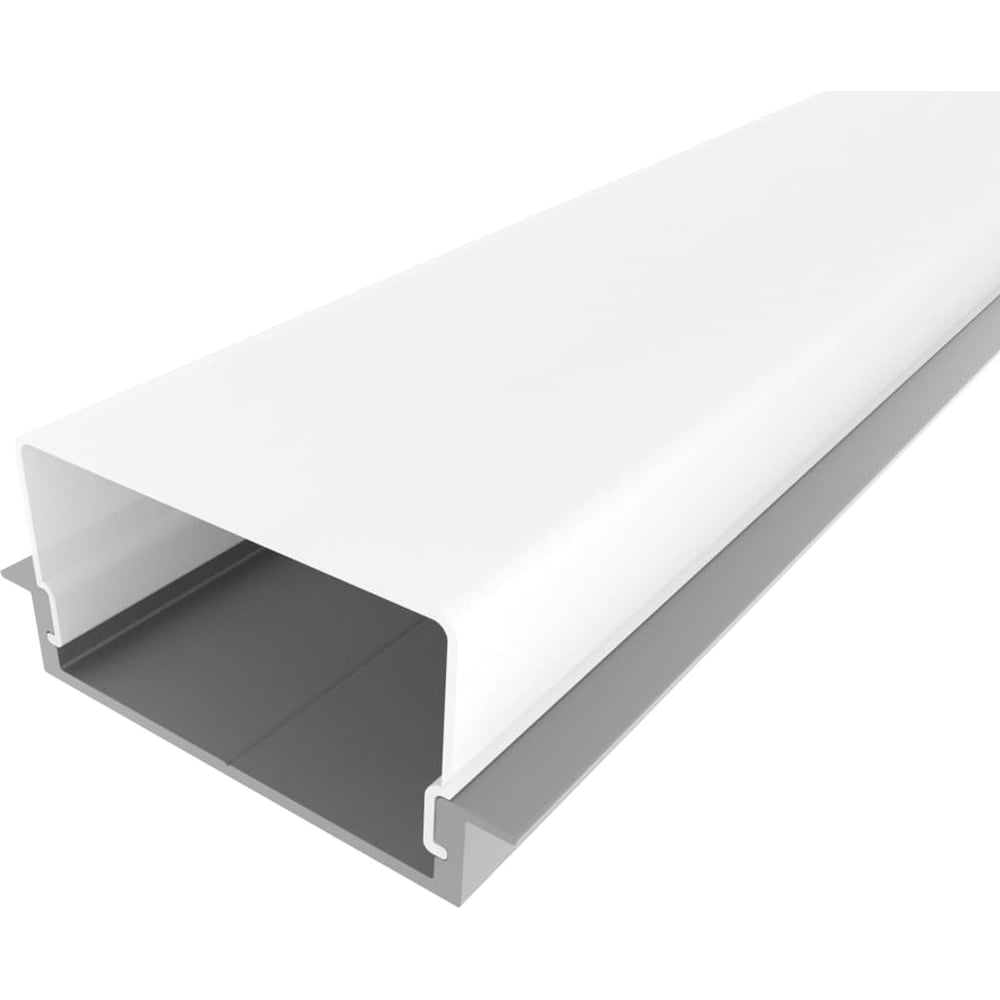 Изображение товара Комплект алюминиевого профиля Ledcraft с экраном LC-LPV0740M36-2 2000 мм