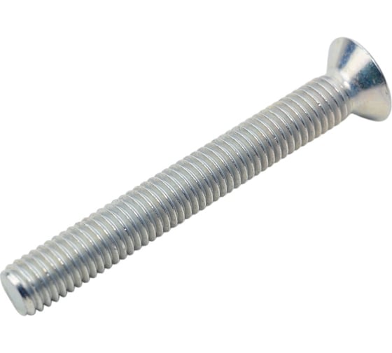 Изображение товара Винты Профикреп DIN 965, с потайной головкой, цинк, пакет, 5x40 мм, 8 шт. 116235