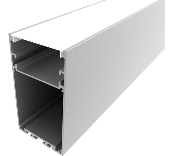 Изображение товара Комплект алюминиевого профиля Ledcraft с экраном и заглушками LC-LP9050M44-2 1617000127