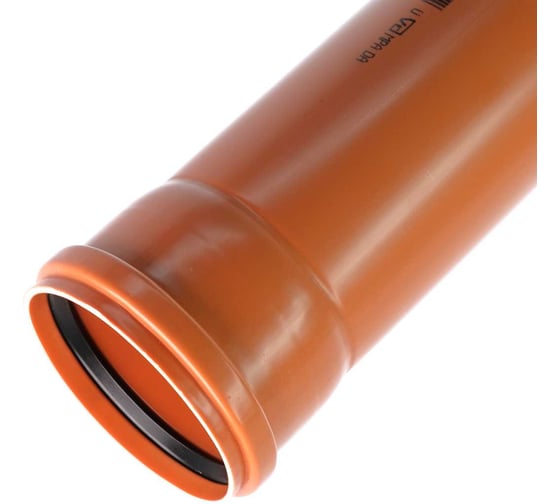 Изображение товара Труба ПВХ наружной канализации Ostendorf SN8 110 х 5000 мм 220190