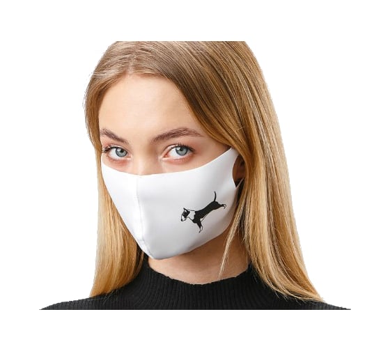 Изображение товара Защитная маска ЩИТ р. L, белый МЗ/L/Б