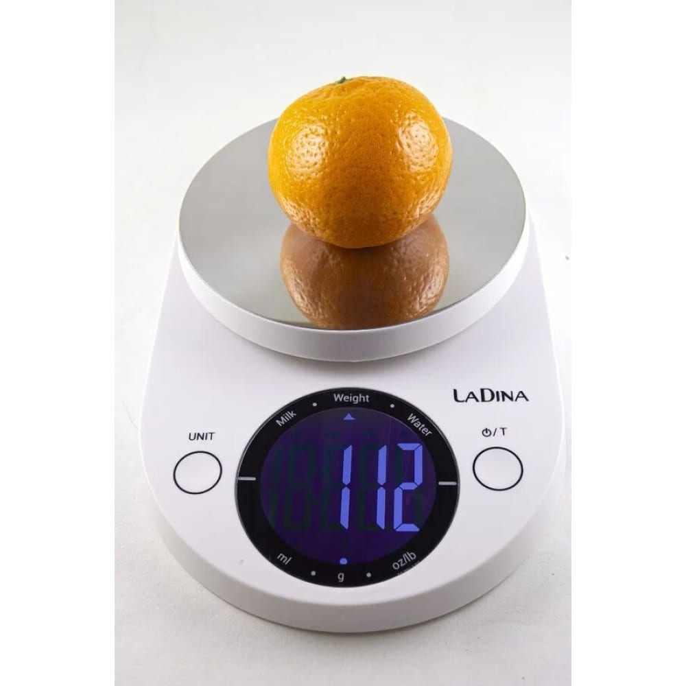 Кухонные электронные весы Ladina весы кухонные goodhelper ks s03 orange
