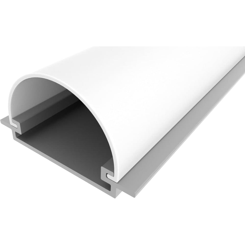 Изображение товара Комплект алюминиевого профиля Ledcraft с экраном и заглушками LC-LPV0532M1-2 1617000128