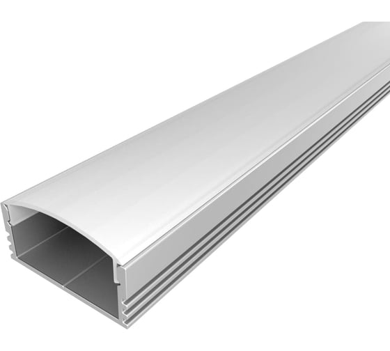 Изображение товара Комплект алюминиевого профиля Ledcraft с экраном и заглушками LC-LP1228M28-2 1617000030