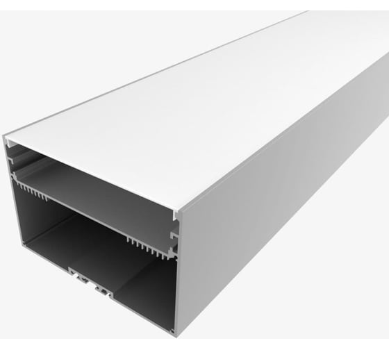 Изображение товара Комплект алюминиевого профиля Ledcraft с экраном и заглушками LC-LP76120M115-2 1617000150