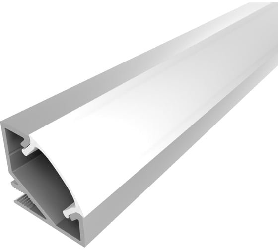 Изображение товара Комплект алюминиевого профиля Ledcraft с экраном и заглушками LC-LPU1717M16-2 1617000016