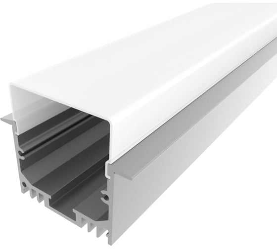 Изображение товара Комплект алюминиевого профиля Ledcraft с экраном и заглушками LC-LPV2544M36-2 1617000074
