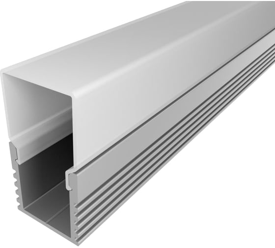 Изображение товара Комплект алюминиевого профиля Ledcraft с экраном и заглушками LC-LP1616M1716-2 1617000006