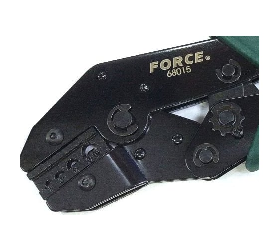 Изображение товара Обжимные клещи для неизолированных круглых контактов FORCE 68015