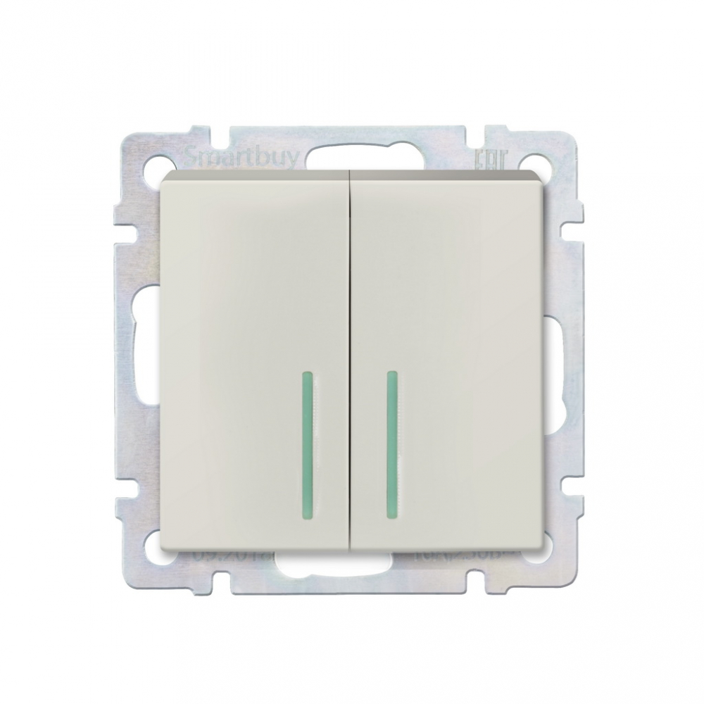 Проходной двухклавишный выключатель Smartbuy проходной двухклавишный выключатель jilion