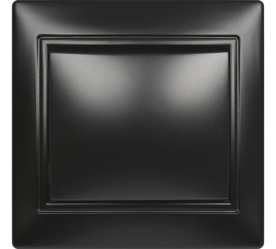 Изображение товара Выключатель Smartbuy 1-клавишный 10А черный, Венера SBE-01b-10-SW1-0-c