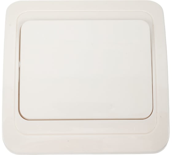 Изображение товара Выключатель Smartbuy 1-клавишный 10А белый Марс SBE-02w-10-SW1-0