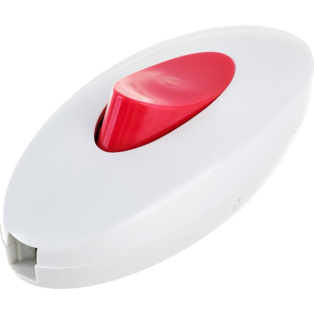 Проходной выключатель Smartbuy, цвет белый/красный