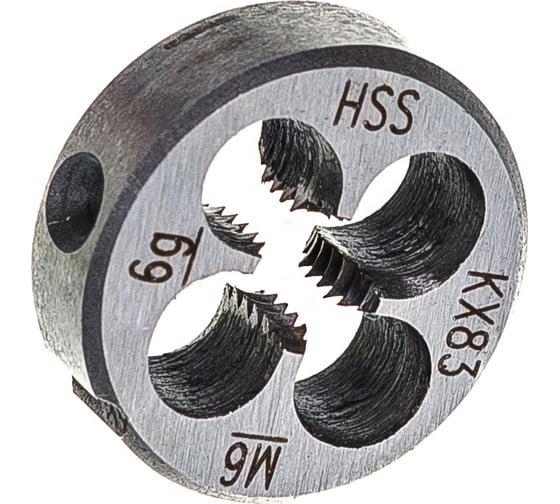 Изображение товара Круглая плашка NORGAU М6х1 013701210