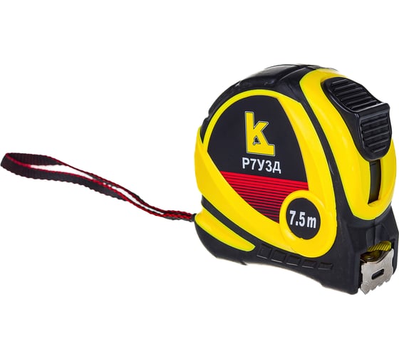Изображение товара Рулетка КАЛИБРОН 7,5м Р75УЗД обрез. КЛБ /госреестр № 71665-18/ 717588