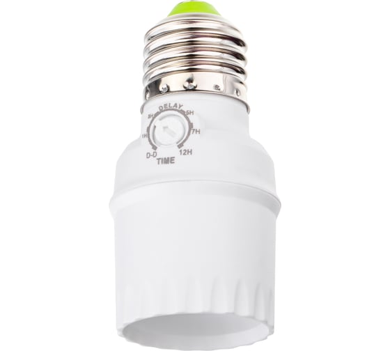 Изображение товара Датчик освещения, duwi фотореле FR-04, под патрон E27, 20А, 15-100Лк, со встроенным таймером отключения, IP20, белый, 25873 5