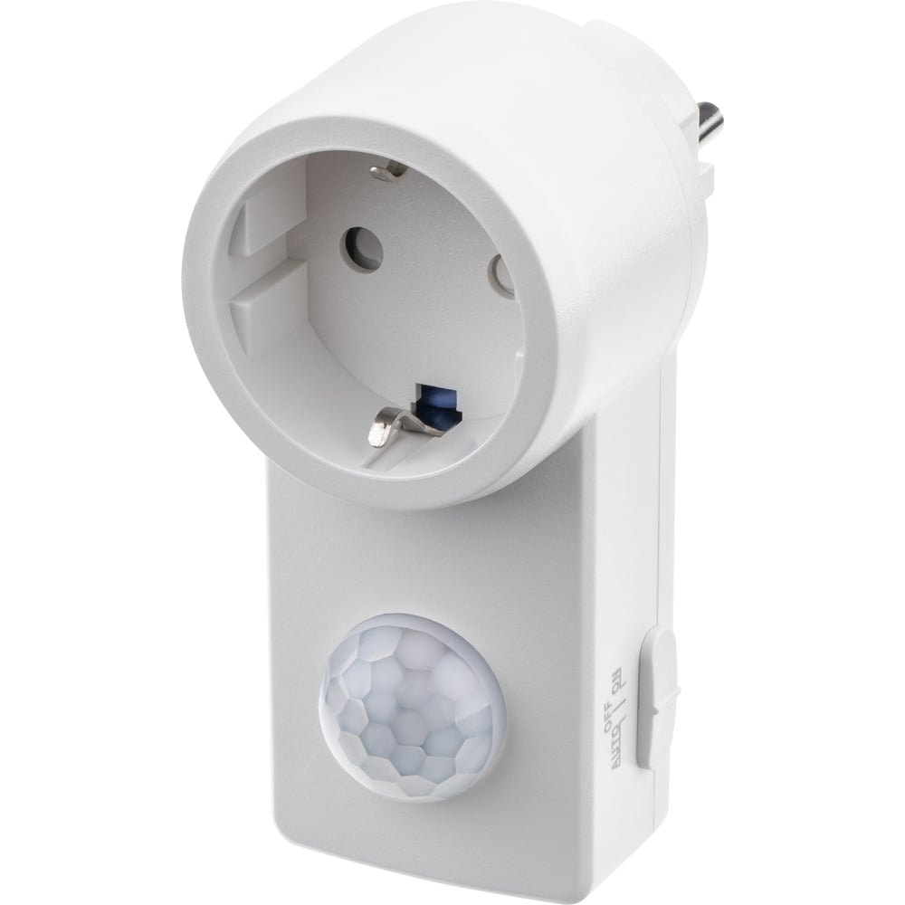 Изображение товара Датчик движения duwi интегрируемый розеточный DDSS 01 180° 10-420сек 6м IP20 белый