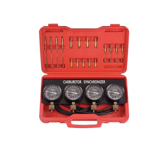 Изображение товара Набор манометров и адаптеров для тестирования карбюратора FORCE 919G2