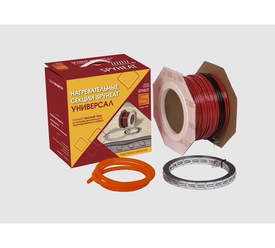 Изображение товара Двухжильный тонкий универсальный кабель SPYHEAT 18 вт/м, shfd-18- 1000 SHFD-18-1000