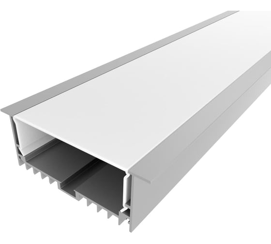 Изображение товара Комплект алюминиевого профиля Ledcraft с экраном и заглушками LC-LPV3288M69-2 1617000043