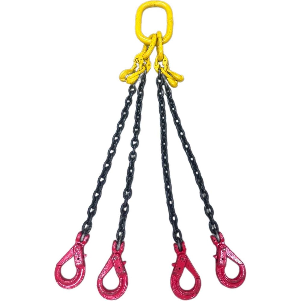 Изображение товара Цепной четырехветвевой строп КанТраст 4СЦ 5,30/4000 4STS5304000RCSK с самозакрывающимися крюками