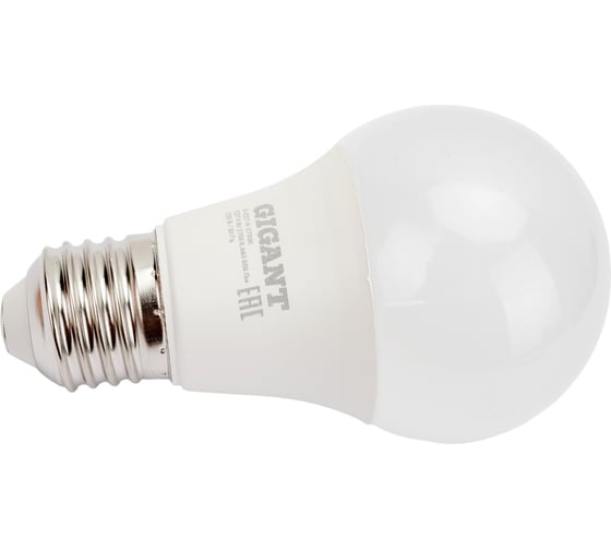 Изображение товара Светодиодная лампа Gigant E27 9Вт 2700К А60 850Лм G-E27-9-2700K