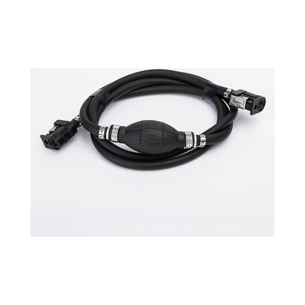 Изображение товара Топливный шланг 2м с грушей AutoXL для лодочных моторов Mercury Yamaha Hidea Parsun