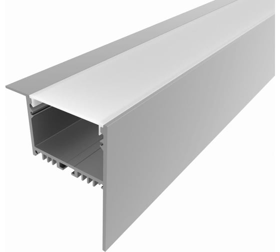 Изображение товара Комплект алюминиевого профиля Ledcraft с экраном и заглушками LC-NKU7664M44-2 1617000098