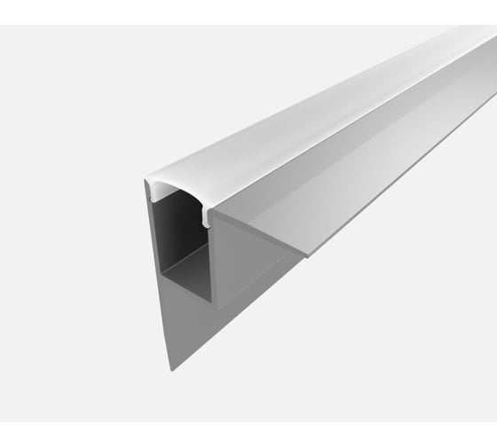 Изображение товара Комплект алюминиевого профиля Ledcraft с экраном и заглушками LC-NKU4532M16-2 1617000050