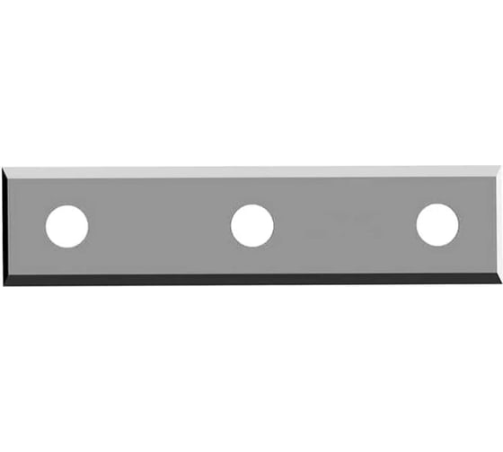 Изображение товара Нож для фрезы твердосплавный 50x12x1.7 мм, 4 реж. грани 3 отверстия нс05 WPW CM501217