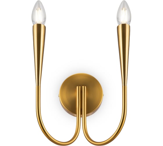 Изображение товара Настенный светильник (бра) Freya branches 2хe14x40w металл латунь FR5253WL-02BS