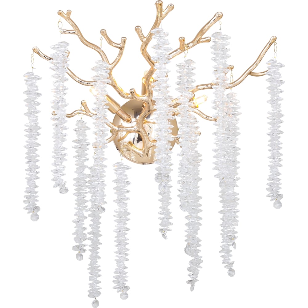 Изображение товара Настенный светильник (бра) Freya mineral 3хg9x40w металл золото FR1010WL-03G