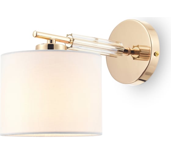 Изображение товара Настенный светильник (бра) Freya pipe 1хe27x60w металл и стекло золото FR5386WL-01G