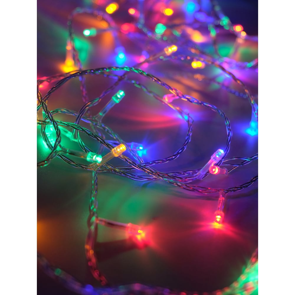 Изображение товара Гирлянда с 120 светодиодами RGB 12.8 м AC-G01-120M для украшения интерьера и праздников