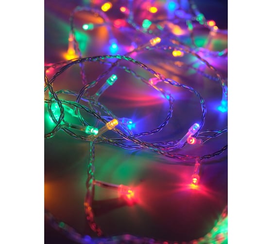 Изображение товара Гирлянда ФАZА AC-G01-120M, 120 мульт LED, 12.8 м, 8 реж, 220В 5047655