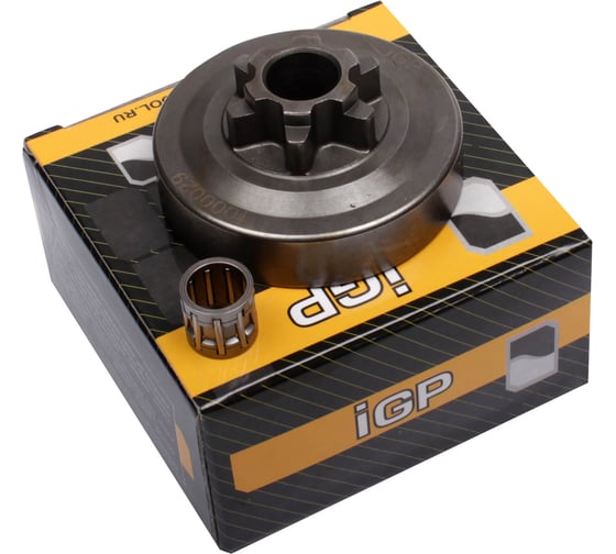 Изображение товара Ведущая звёздочка Champion-Сервис 3/8" Р 6Z (Китайские пилы 25сс,Champion125T) монолит + подшипник 1000029