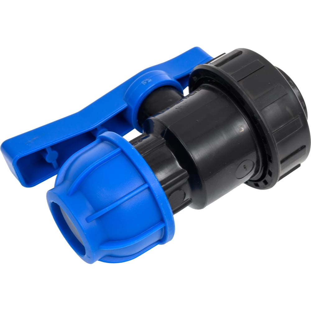 Изображение товара Шаровий кран UNIO ШК 20x1/2 запорный с цанговым и резьбовым присоединением